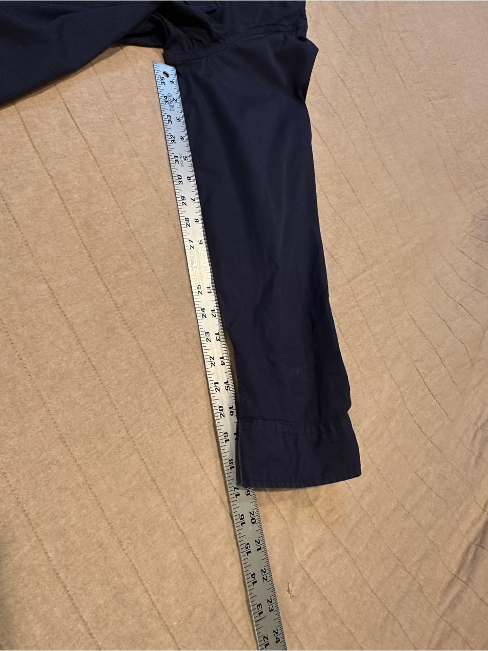 Ralph Lauren Lauren Navy Cotton Shirt - Picture 9 of 12